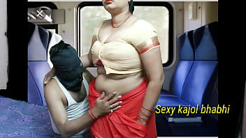 Desi Aunty Gets Naughty On A Train Ride With Her Son, Secretly Sucking Cock And Taking Hot Loads Deep Inside Her Wet Pussy