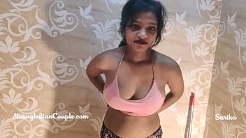 Luscious Indian Beauty Teasing Herself Under The Steamy Shower Spray