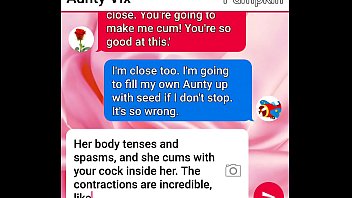 Aunty Couldn’t Resist Any Longer—she Finally Made Her Sweet Pumpkin Cum Through Steamy Sexting, Their Hottest Climax Yet.