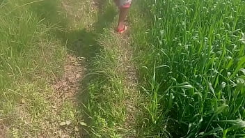 Sultry Indian Aunty Gets Wild With A Young Stud In Steamy Outdoor Passion