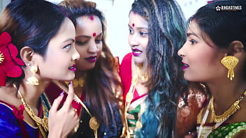 Naughty Desi Zamindar Brothers Take Turns Pleasuring Their Four Wives In A Steamy Gangbang (hindi Audio)