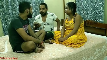 Desi Beauty Gets Wild With Her Lover And His Friend For Cash – Steamy Hindi Moans Included!