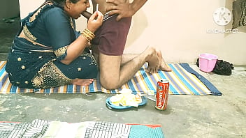 Seductive Indian Desi Bhabhi Getting Wild With Her Lucky Friend