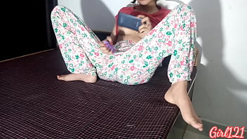 Shy Indian Beauty Caught Pleasuring Herself In Secret