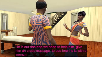 Shy Teen’s First Time: Reluctant Stepmom Seduced By Stepdad Into Deflowering Massage