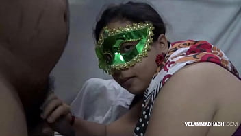 Velamma Bhabhi’s Mouth Knows How To Worship A Thick Indian Cock