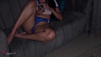 Brandon Cruz Slides His Thick Bbc Deep Into Kem Indians’ Tight, Wet Pussy