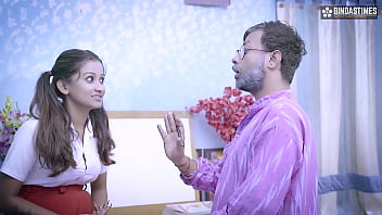 Masterji Takes His Eager Young Student For A Wild, Hardcore Ride In Hindi