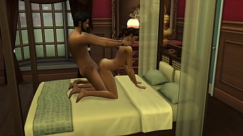 Sneaking Around With The Boy Next Door, Santu Aunty Can’t Keep Her Hands To Herself.