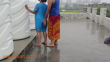 Sultry Indian Bhabhi’s Rainy Day Bath Leads To Steamy Fuck Session