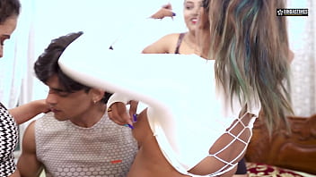 Desi Yoga Instructor Dominated By Wild Ladies In An Outdoor Adventure (hindi Moans)