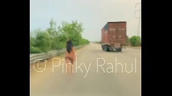 Barely Covered And Daring On The Wild Indian Highways