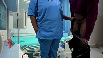 Naughty Indian Nurse Plays Doctor With Her Eager Patient