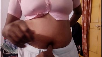 Fresh From Her Bath, A Desi Bhabhi Drapes Her Saree With Sensual Grace.