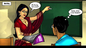 Savita Bhabhi’s Private Lessons: A Steamy Session With Her Tuition Teacher