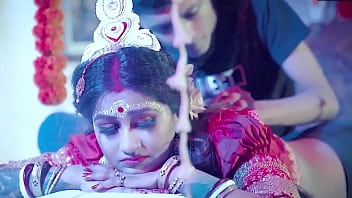 Shy Indian Newlyweds’ Steamy First Night Whispers And Moans In Hindi