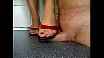 Sensual Indian Bhabhi Grinding Her Foot On Devar’s Hard Shaft
