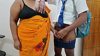 Naughty Bhabhi’s Secret Playtime With A Young Student