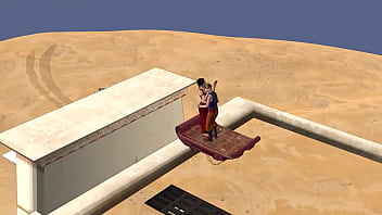 Desi Aladdin Discovers A Magic Lamp And Makes A Steamy Wish For Jasmine With Hindi Whispers