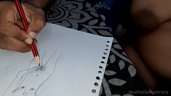 Desi Bhabhi’s Artistic Ecstasy: Nude Self-portraits And Sensual Strokes