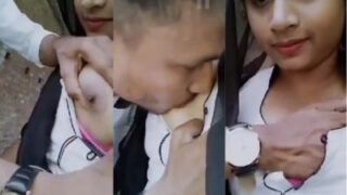 Intimate Rooftop Rendezvous Captured In Amateur College Video