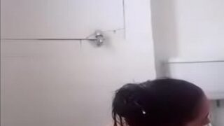 Steamy Shower Selfies: A Young Couple’s Intimate Bath Time
