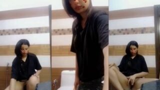Bathroom Bliss: A Sensual Solo Session