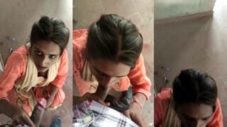Maid Surprises Watchman With A Steamy Quickie In Desi Video