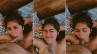 Passionate Lover Claims His Girlfriend’s Mouth, Finishing With A Burst Of Pleasure Across Her Face
