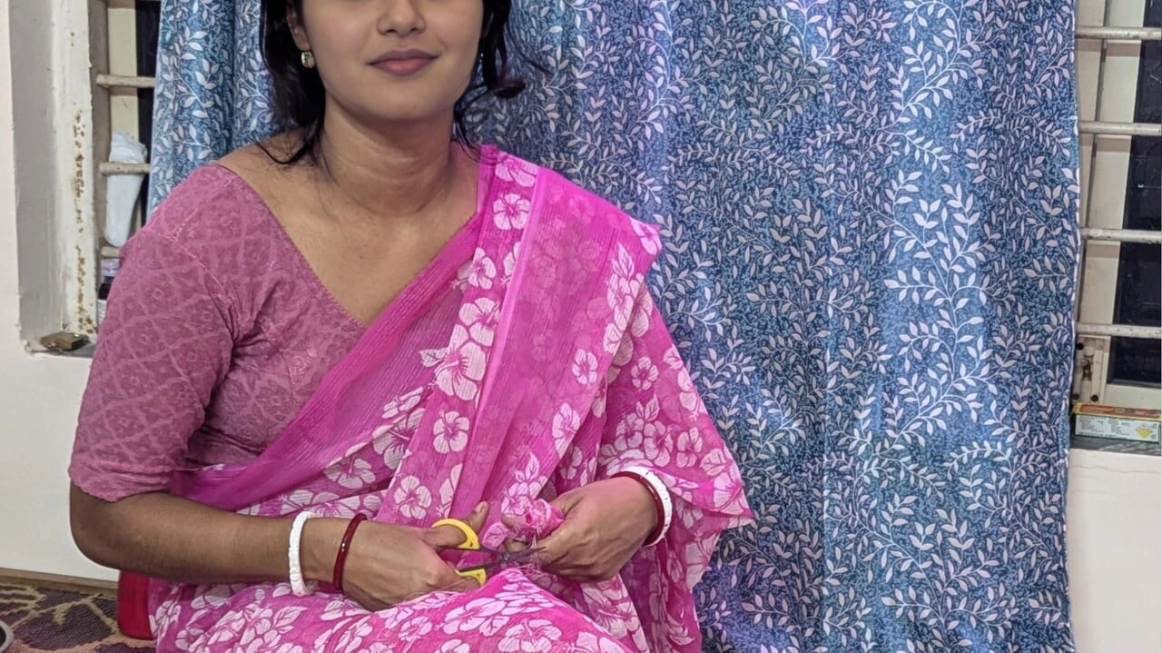 Desi Bhabi Viral Video With Lover Hardcore Doggy Style