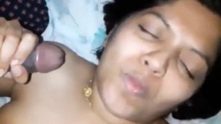 Desi Wife Devours Manhood And Savors Every Drop