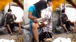 Passionate Nepali Student Shares An Intimate Outdoor Moment With Her Boyfriend