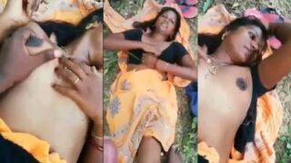 Secret Rendezvous: A Married Woman’s Risky Outdoor Affair