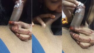 Sultry Indian Wife Melts In Her Husband’s Mouth With Luscious Oral Pleasure