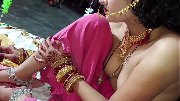 First Night Bliss: Indian Couple’s Intimate Wedding Night With Clear Hindi Audio