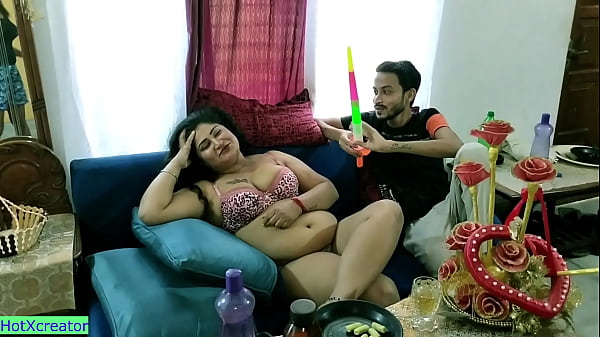 Passionate Birthday Encounter: Mature Bhabhi And Her Young Lover
