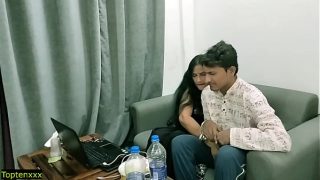Mature Indian Boss Seduced By Her Young Office Assistant! Sizzling Hindi Passion